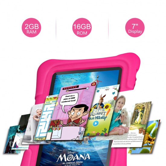Y88X Pro Kids Tablet- Pink