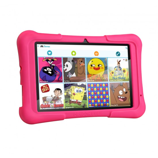 DragonTouch Tab Étui de Protection pour Tablette Y88 X Plus Enfants Rosa 