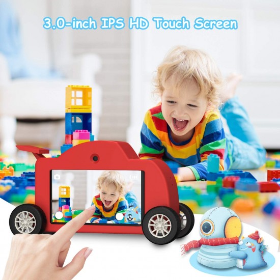 WT01 Kids Touch Screen 48MP Dual Camera