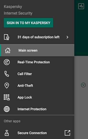 Kaspersky for Android Tablet><br></p><p><br></p><h2><span style=