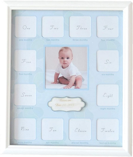 12 Month Baby Collage Photo Frame